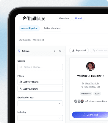 Unified Alumni Network Dashboard